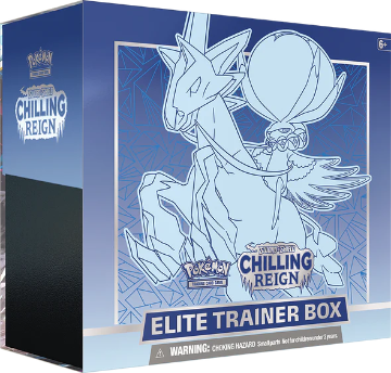 Pokemon - Chilling Reign Ice Rider Calyrex ETB