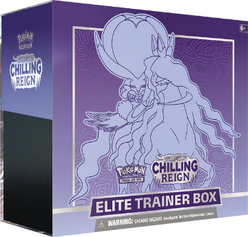 Pokemon - Chilling Reign Shadow Rider Calyrex ETB
