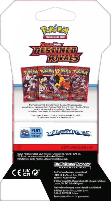 Pokemon - Destined Rivals Sleeved Booster Pack