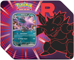 Pokemon - Team Rocket’s Nidoking ex Tin