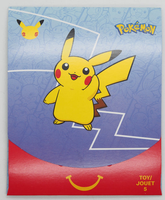 Pokemon - 2021 25th Anniversary McDonald's Happy Meal Booster Pack (Canada)